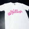 Barbie Movie I am Kenough Premium Graphic T-Shirt