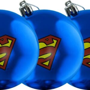 DC Comics - Superman Logo Christmas Bauble Ornament 3-Pack