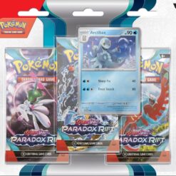 POKÉMON TCG Scarlet & Violet 4 Paradox Rift Three Booster Blister