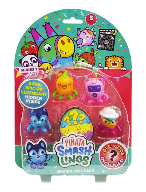 PIÑATA SMASHLINGS 5 Figure Packs