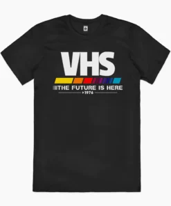 VHS The Future is Here Premium Graphic T-Shirt