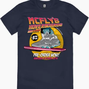 Back to the Future Movie - McFly's Hoverboards T-Shirt