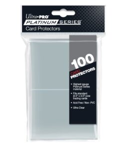 ULTRA PRO Deck Protectors - Platinum Series 2-1/2 x 3-1/2inch
