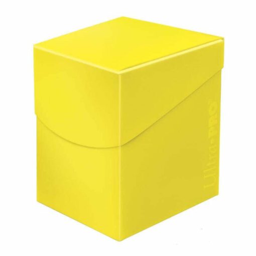 ULTRA PRO Deck Box Eclipse PRO 100+ Lemon Yellow