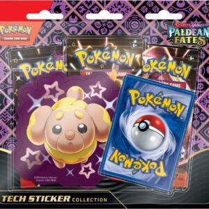 POKÉMON TCG Scarlet & Violet 4.5 Paldean Fates Tech Sticker Blister