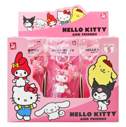 HELLO KITTY - Keychain with hand strap - Sakura