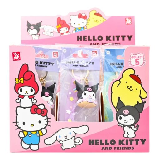 HELLO KITTY - Keychain with hand strap - Donuts