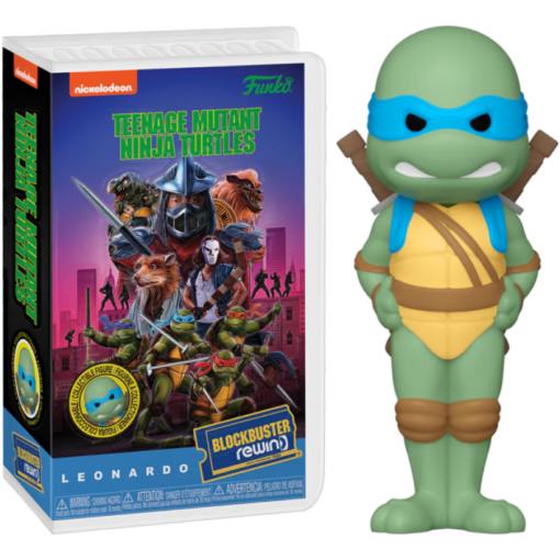 TMNT (1990) - Leonardo US Exclusive Rewind Figure with Chase!