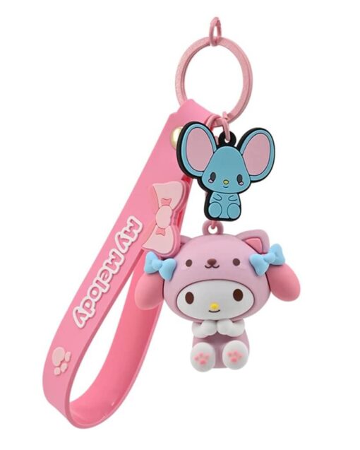 HELLO KITTY - Keychain with hand strap - Animal Friends 50th Ann - Image 4