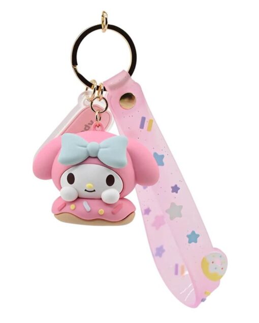 HELLO KITTY - Keychain with hand strap - Donuts - Image 8