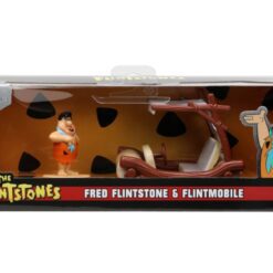 The Flintstones - Flintmobile with Fred Flintstone 1:32 Scale Hollywood Ride