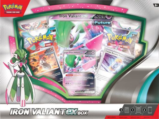 POKÉMON TCG Roaring Moon/ Iron Valiant ex Box - Image 6