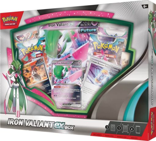 POKÉMON TCG Roaring Moon/ Iron Valiant ex Box - Image 7
