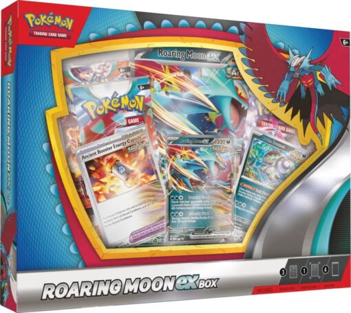 POKÉMON TCG Roaring Moon/ Iron Valiant ex Box