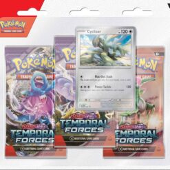 POKÉMON TCG Scarlet & Violet 5 Temporal Forces Three booster blister