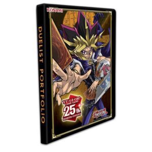 YU-GI-OH! ACCESSORIES Yugi & Kaiba Quarter Century 9-Pocket Portfolio