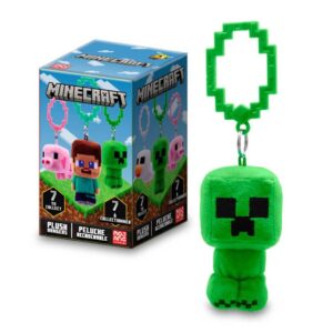 MINECRAFT 3.5" Plush Backpack Hangers Assortment