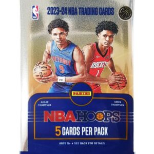 PANINI 2023- 2024 NBA Hoops Basketball 5 cards per pack