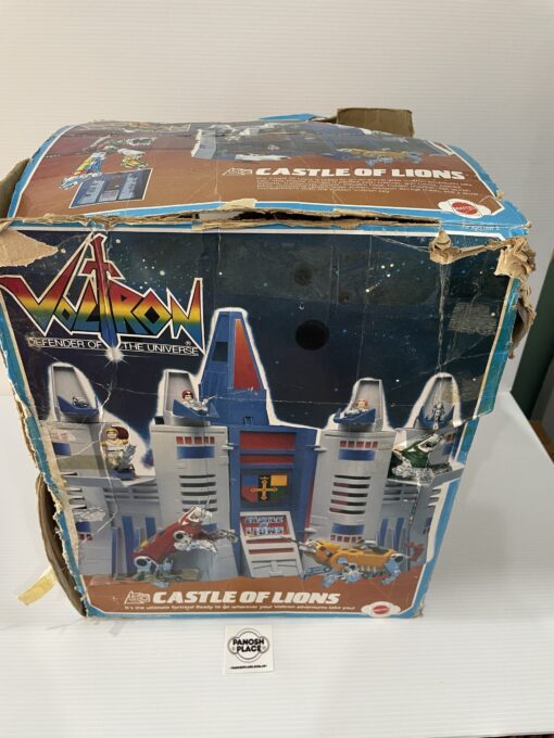 VOLTRON 1984 Castle of Lions Playset with box by Panosh Place - Image 21