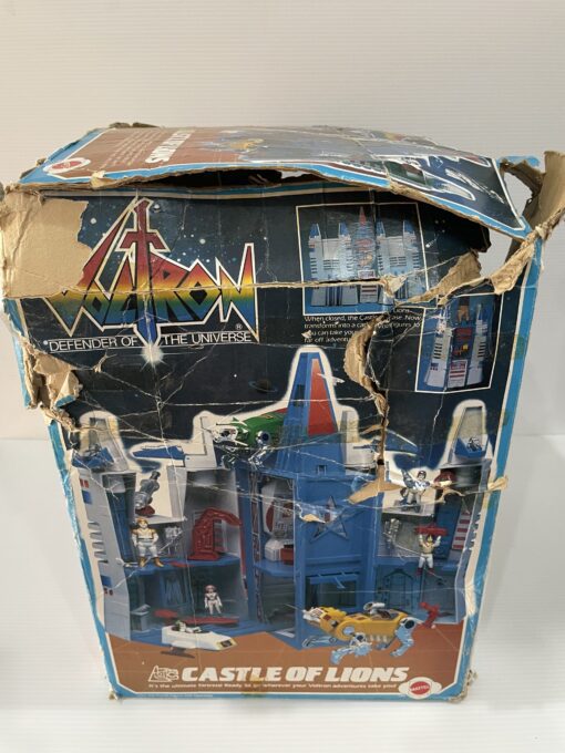 VOLTRON 1984 Castle of Lions Playset with box by Panosh Place - Image 22