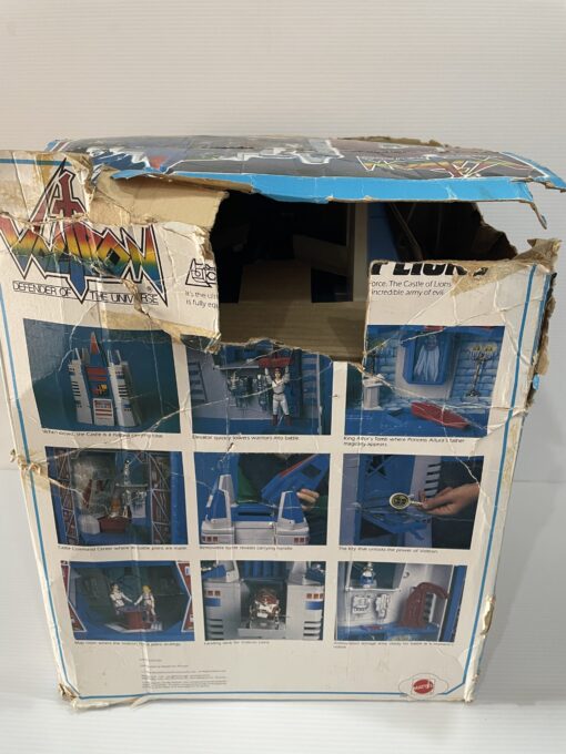 VOLTRON 1984 Castle of Lions Playset with box by Panosh Place - Image 23