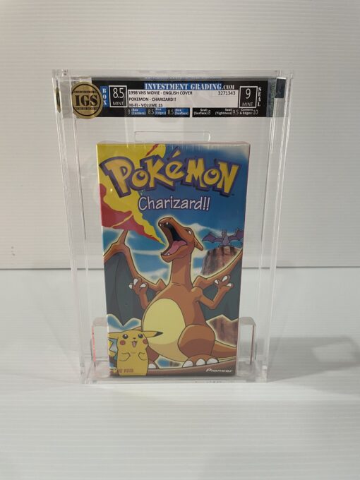 POKÉMON VHS Movie Pokémon - Charizard!! Graded First Appearance