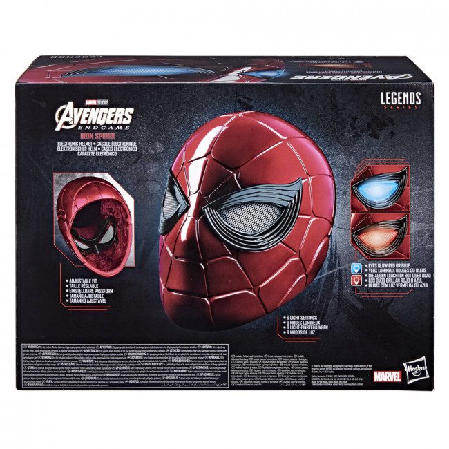 Marvel Legends Series Electronic Helmet: Avengers Endgame - Iron Spider - Image 4