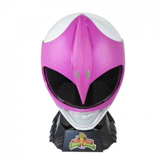 Power Rangers: Lightning Collection Mighty Morphin Pink Ranger Helmet Collectible - Image 4
