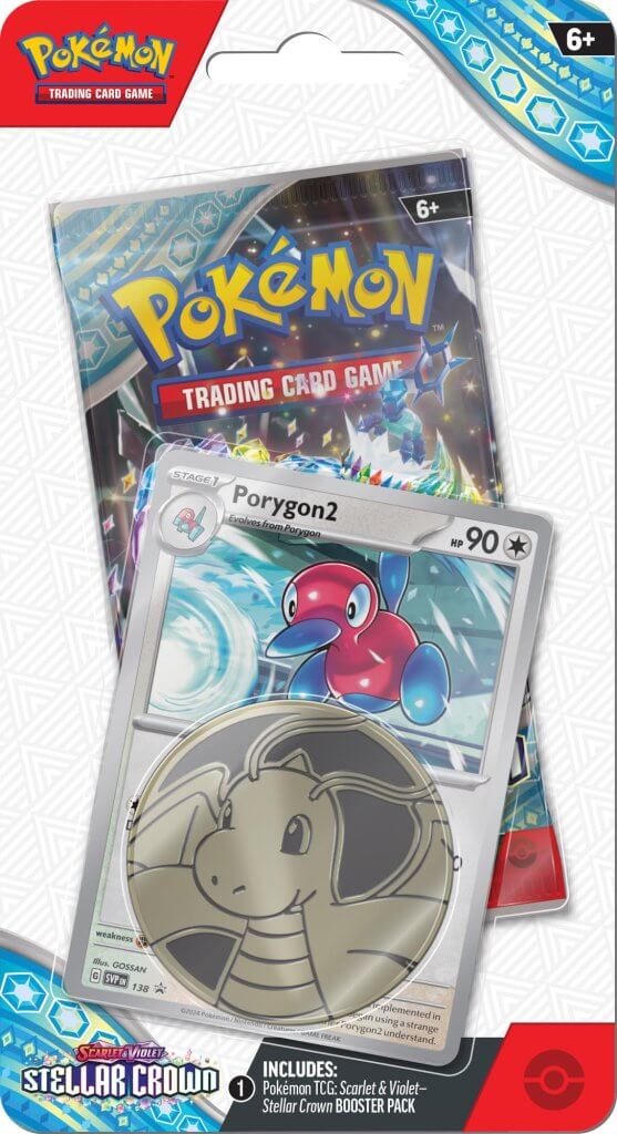 POKÉMON TCG Scarlet & Violet 7 Stellar Crown Checklane Blister - Image 2