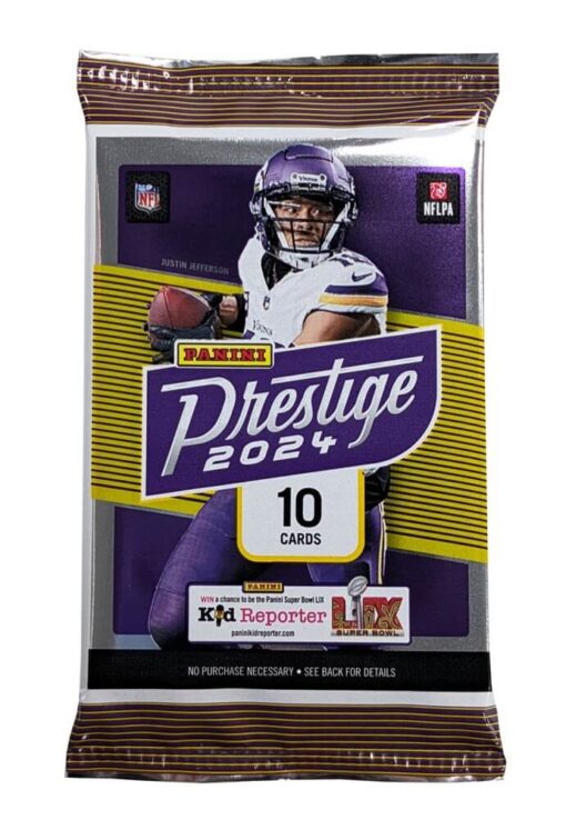 PANINI 2024 Prestige Football (Retail) Pack