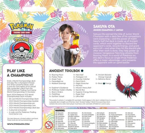 2024 Pokémon TCG World Championships Deck - Image 7