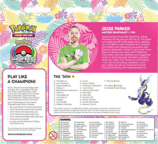 2024 Pokémon TCG World Championships Deck - Image 11