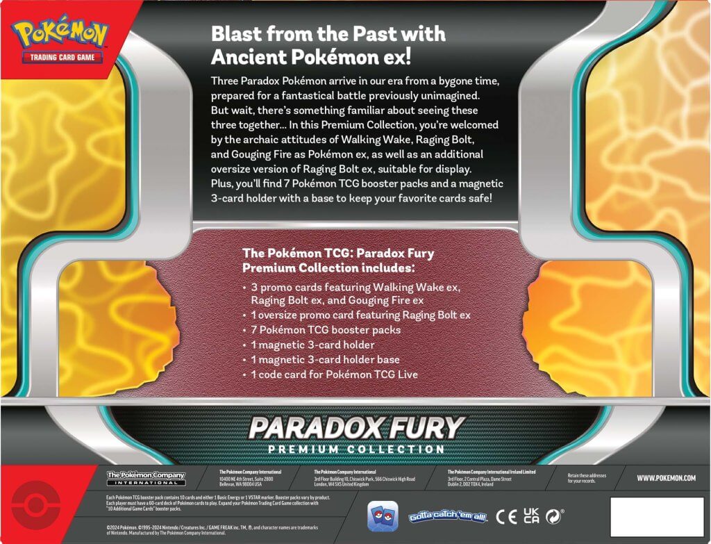 POKÉMON TCG Paradox Fury Premium Collection - Image 5