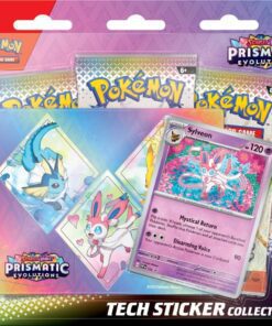 POKÉMON TCG Scarlet & Violet 8.5 Prismatic Evolutions Tech Sticker Collection