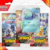 POKÉMON TCG Scarlet & Violet 8 Surging Sparks Three Booster Blister