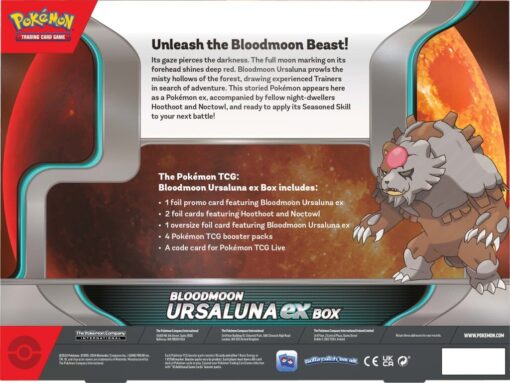 POKÉMON TCG Bloodmoon Ursaluna ex Box - Image 4