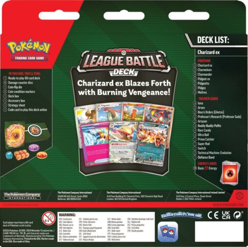 POKÉMON TCG League Battle Deck Charizard ex - Image 2