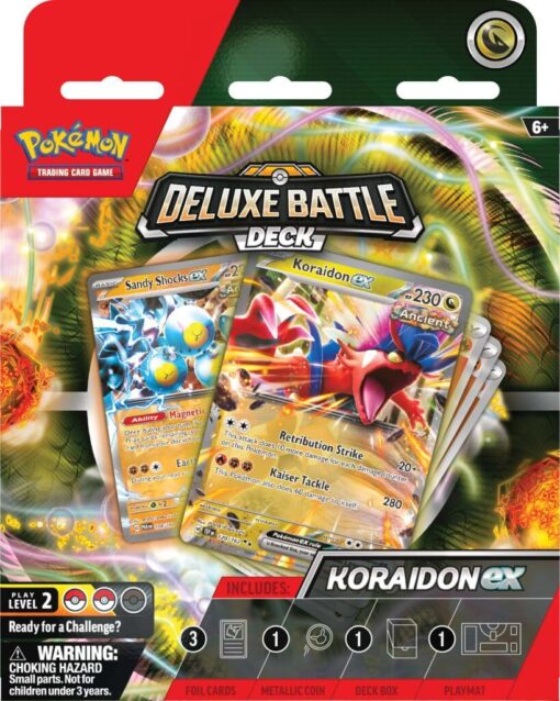 POKÉMON TCG Miraidon ex / Koraidon ex Deluxe Battle Deck - Image 7