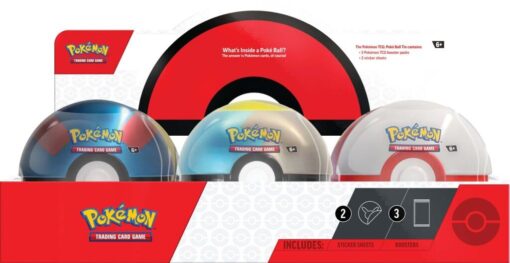 POKÉMON TCG Poke Ball Tin - Series 9 - Image 11