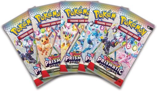 POKÉMON TCG Scarlet & Violet 8.5 Prismatic Evolutions Binder Collection - Image 3