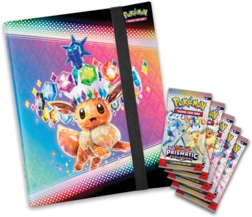 POKÉMON TCG Scarlet & Violet 8.5 Prismatic Evolutions Binder Collection - Image 2