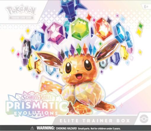 POKÉMON TCG Scarlet & Violet 8.5 Prismatic Evolutions Elite Trainer Box - Image 2