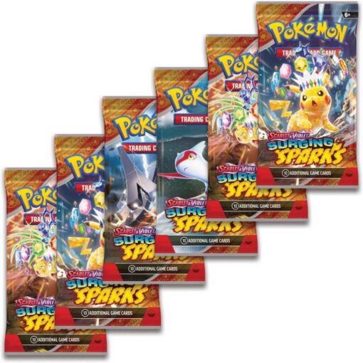 POKÉMON TCG Scarlet & Violet 8 Surging Sparks Booster Bundle - Image 2