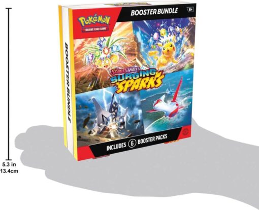 POKÉMON TCG Scarlet & Violet 8 Surging Sparks Booster Bundle - Image 3