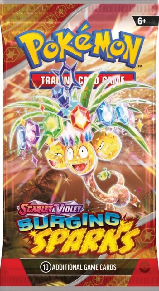 POKÉMON TCG Scarlet & Violet 8 Surging Sparks Booster - Image 4