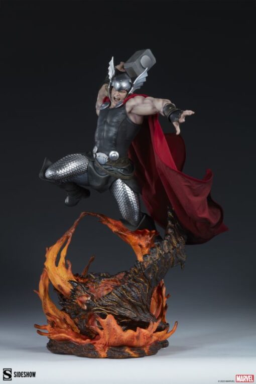 Marvel Comics - Thor Breaker of Brimstone Premium Format 1:4 Scale Statue - Image 2