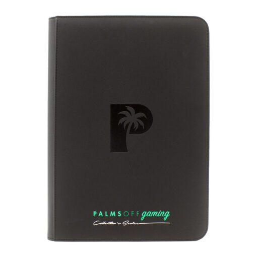 PALMS OFF GAMING Collector's Series Top Loader Zip Binder CLEAR - Image 2