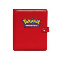 ULTRA PRO Pokémon Premium Red Snap Binder