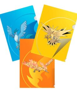 ULTRA PRO Pokémon - 3pk Tournament Folios Pack - Series 3: Zapdos, Moltres, & Articuno