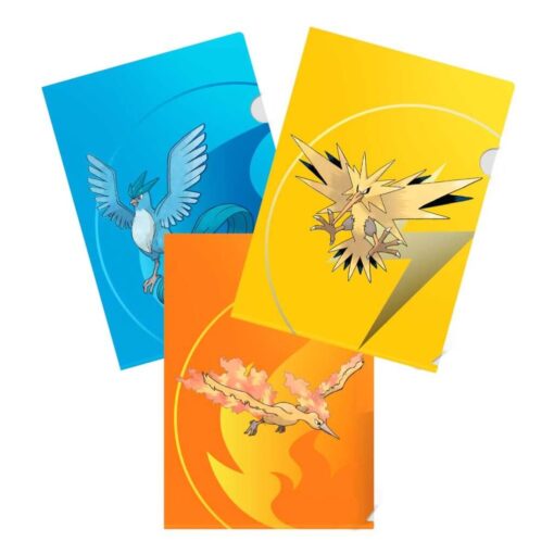 ULTRA PRO Pokémon - 3pk Tournament Folios Pack - Series 3: Zapdos, Moltres, & Articuno